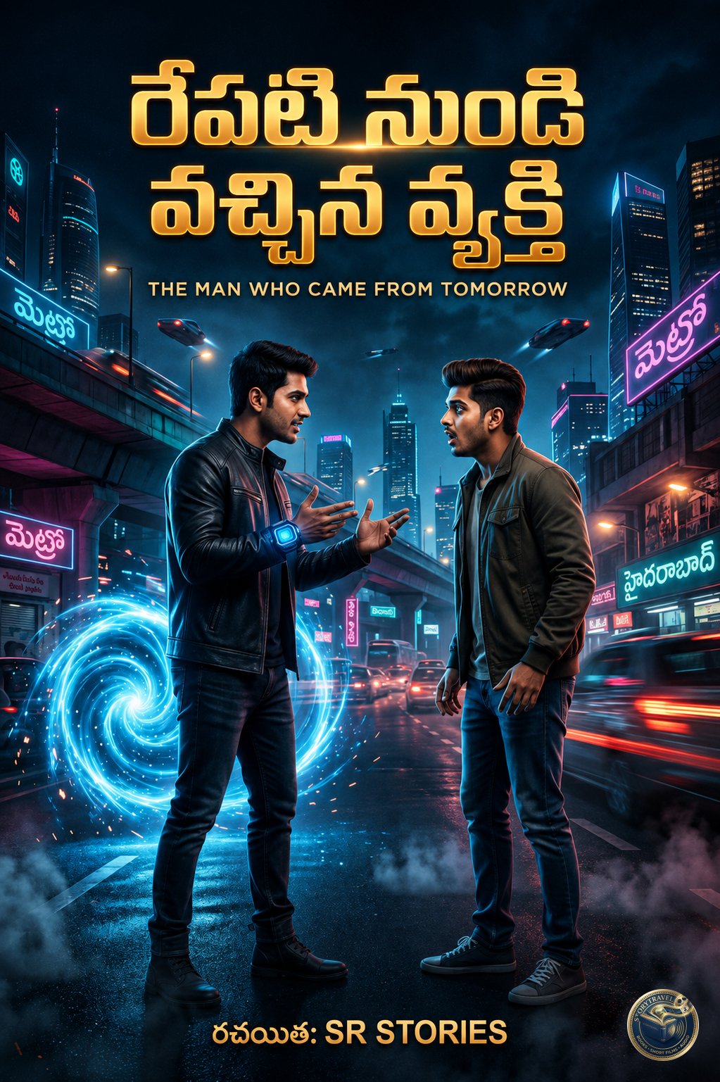Cover Art for "రేపటి నుండి వచ్చిన వ్యక్తి"