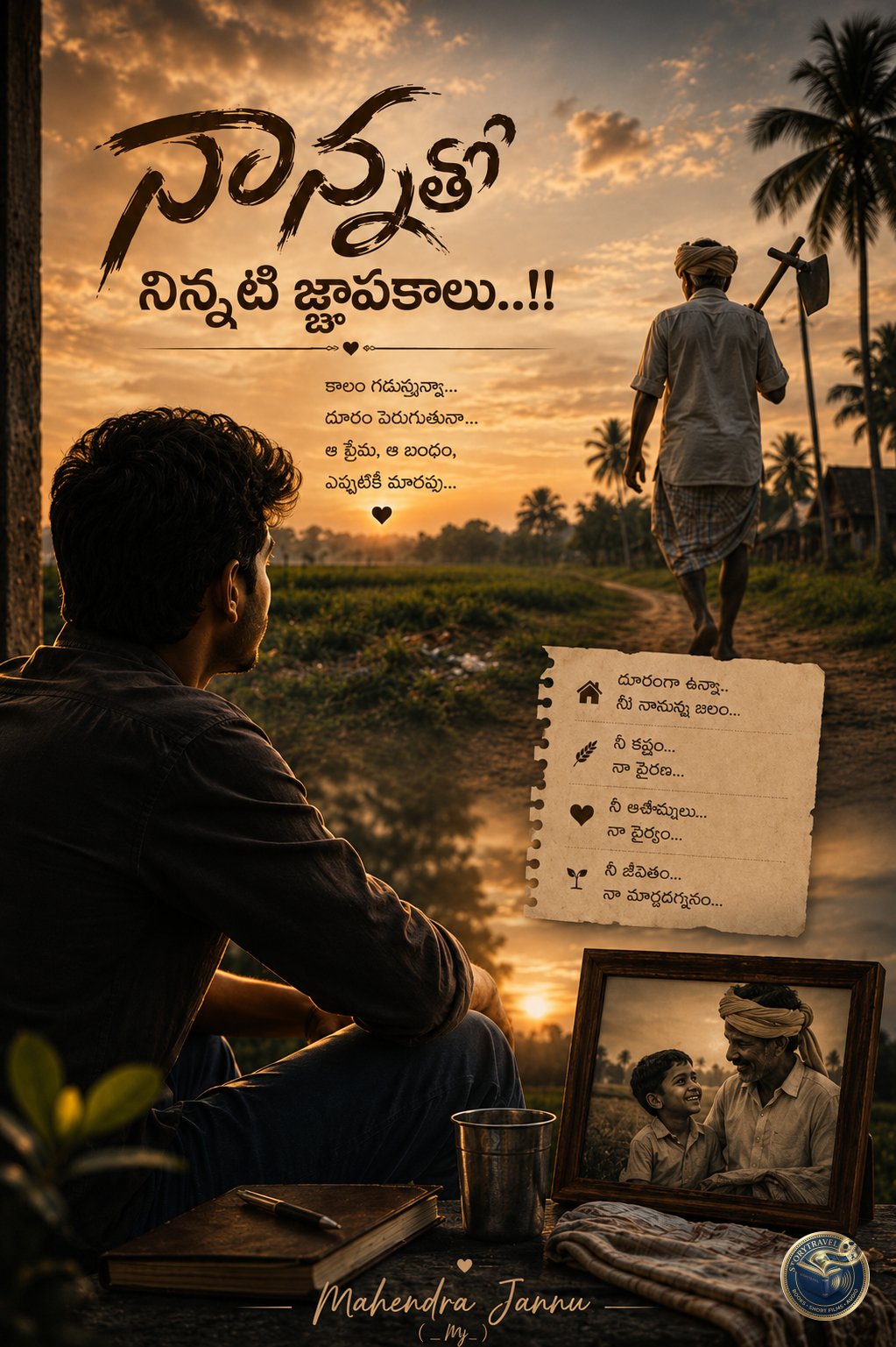 Cover Art for "నాన్నతో నిన్నటి జ్ఞాపకాలు..!!"
