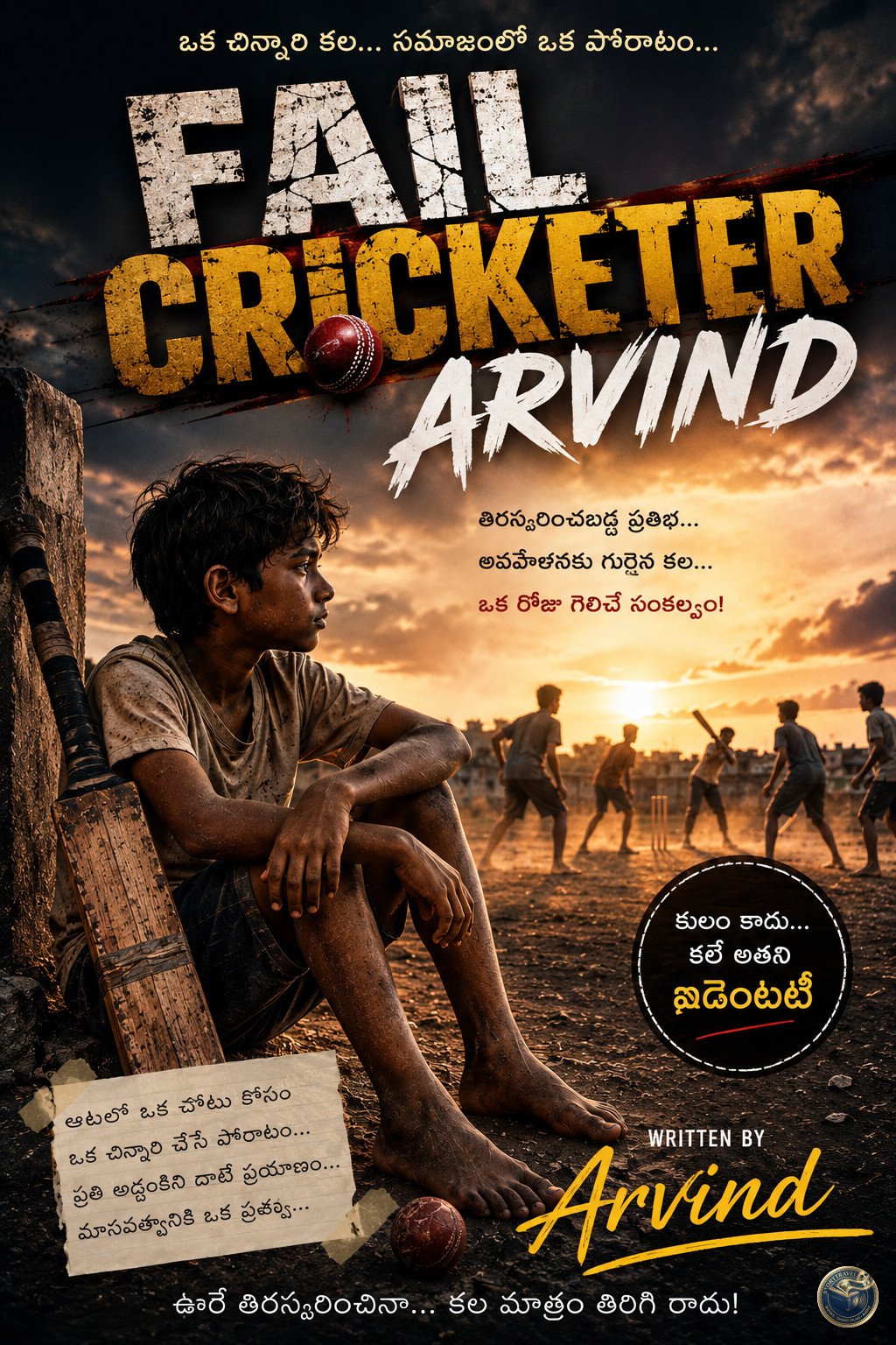 Fail cricketer arvind